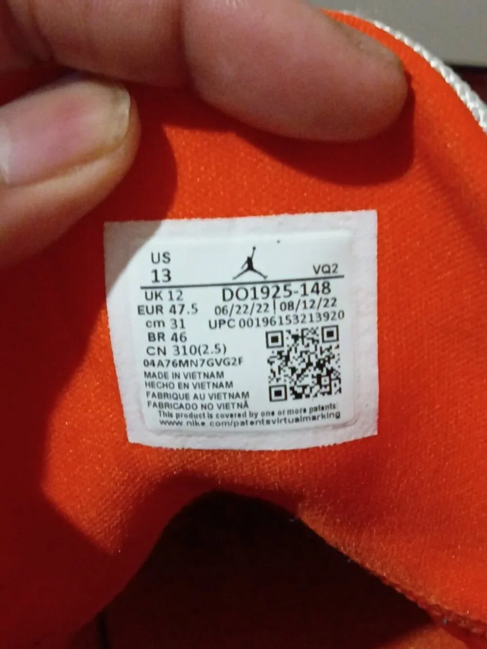 Jordan Jumpman Two Trey Knicks Nike Sneakers D01925-148 Men's Sneakers sz 13